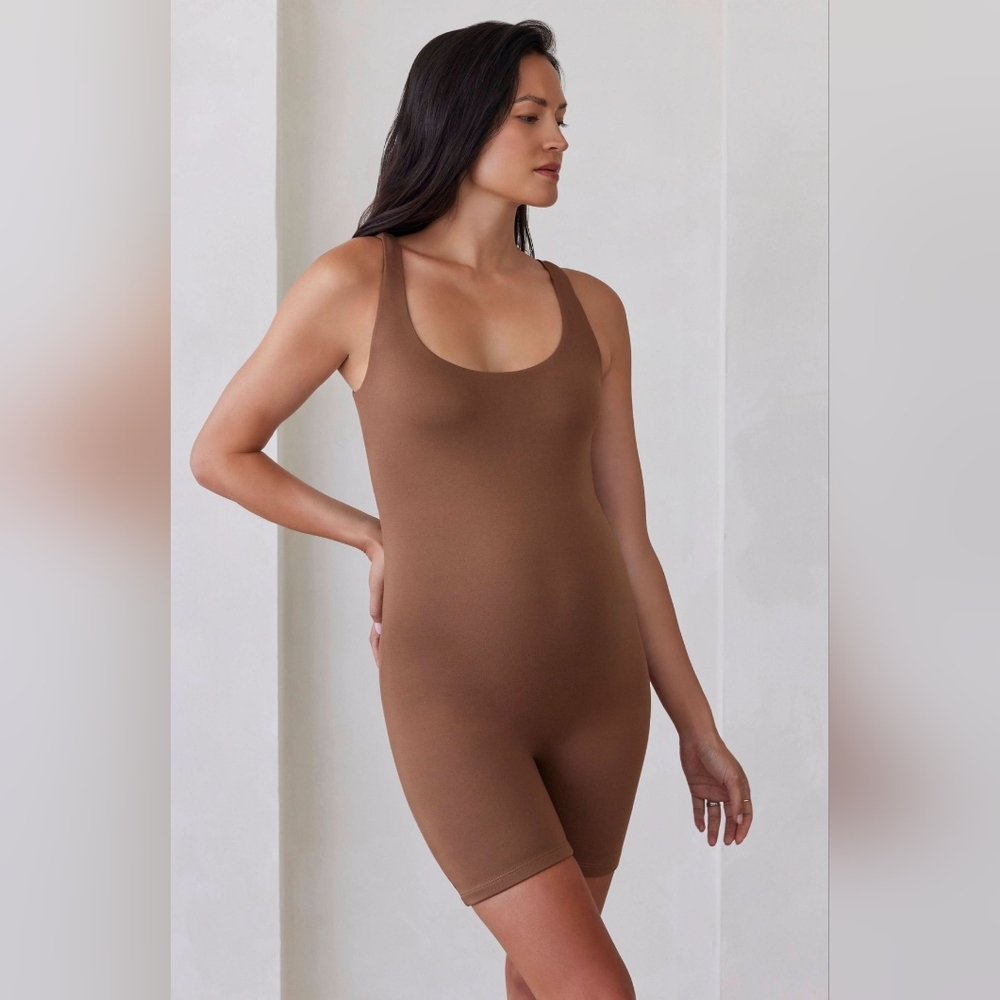 SOLD OUT ONLINE Mocha Brown Bumpsuit Romper